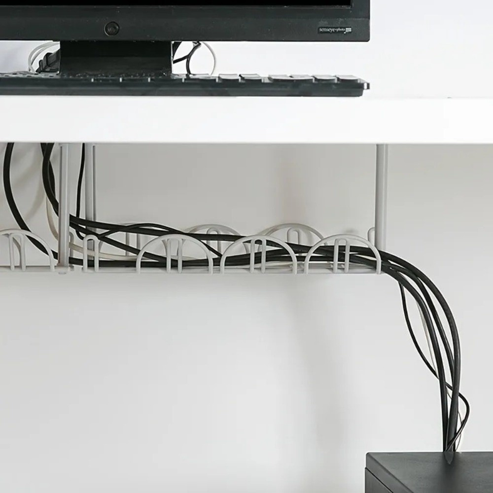 Power Strip Desk - 책상 아래 케이블 관리 트레이 정리함
