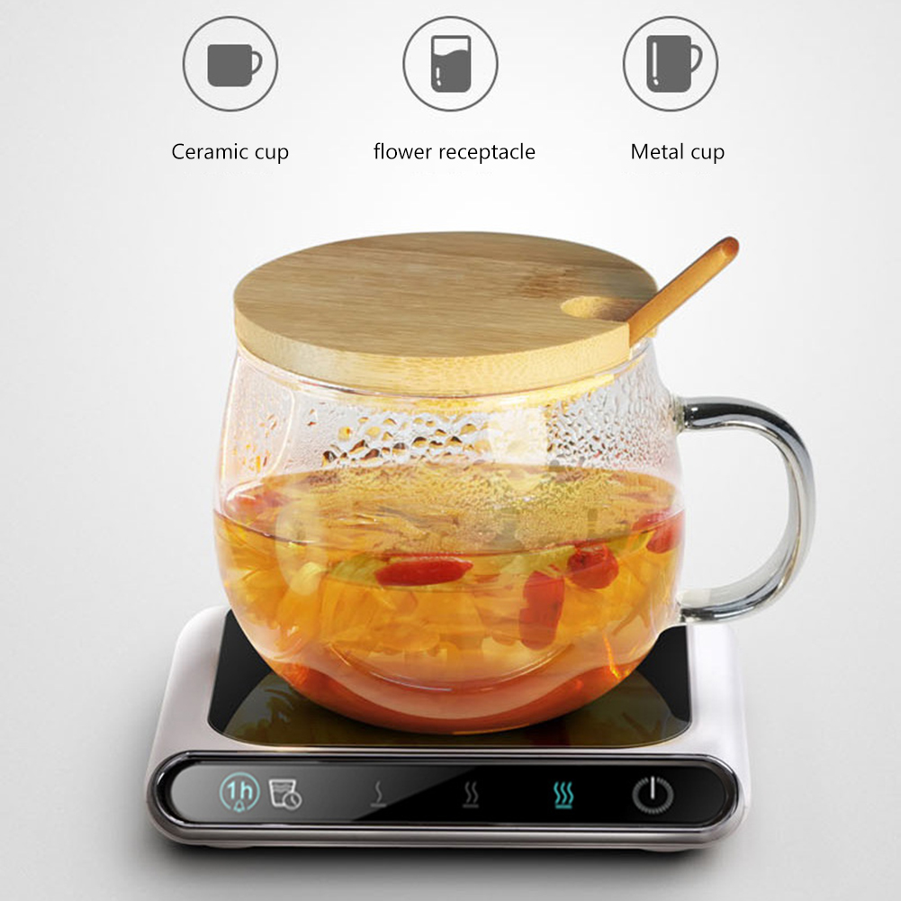 Home Office Gadgets - 휴대용 머그컵 가열 코스터, 온도 조절