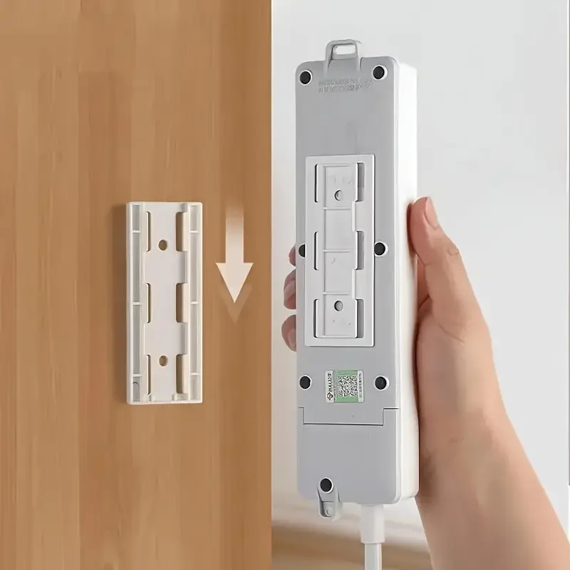 Power Strip Desk - 1/2/5/10개입 자가 접착식 데스크탑 소켓 고정기,
