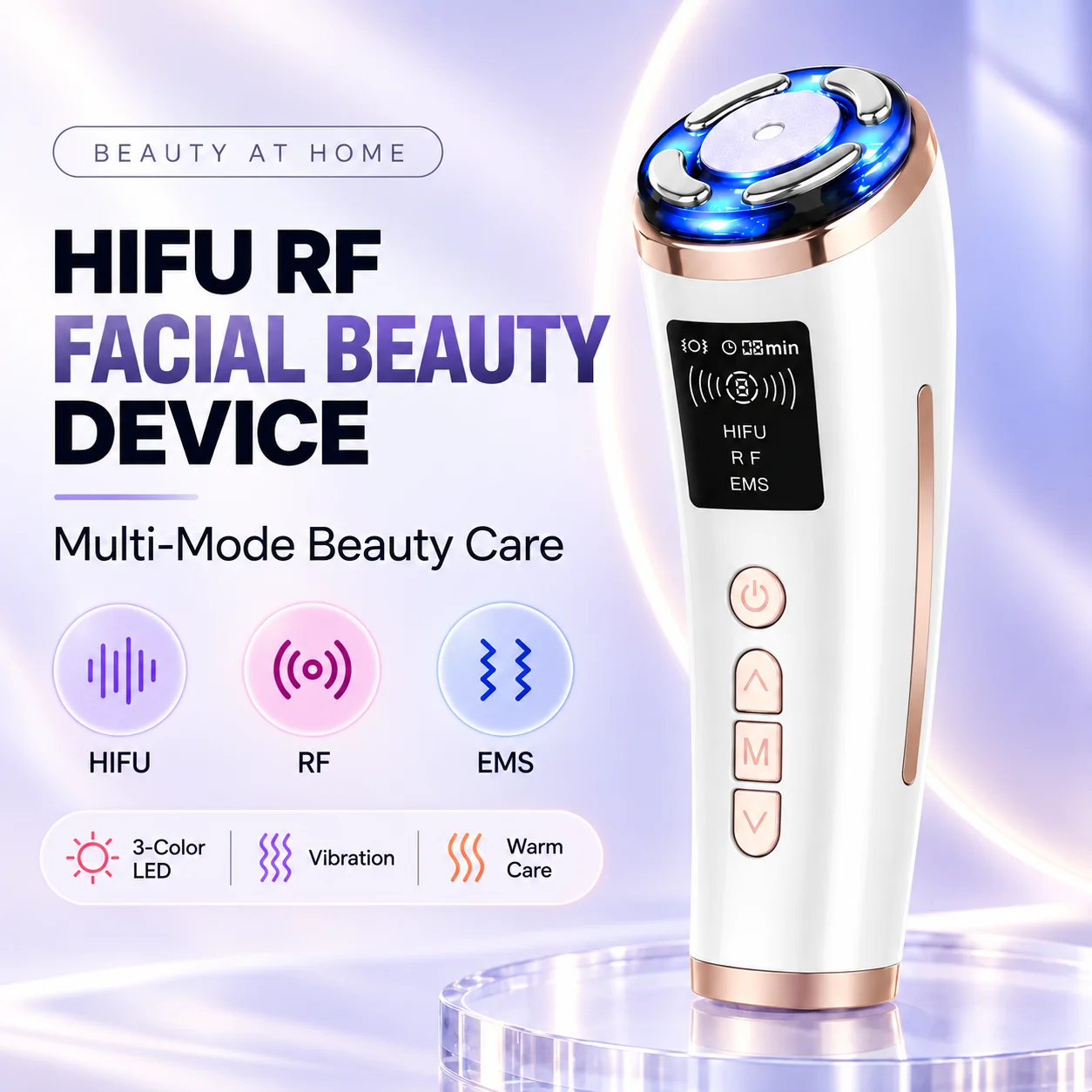 Home Office Uk - 4-in-1 HIFU RF EMS 얼굴 미용