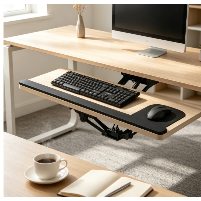 Keyboard Tray Under Desk - 책상 아래 슬라이딩 서랍형 키보드 트레이,