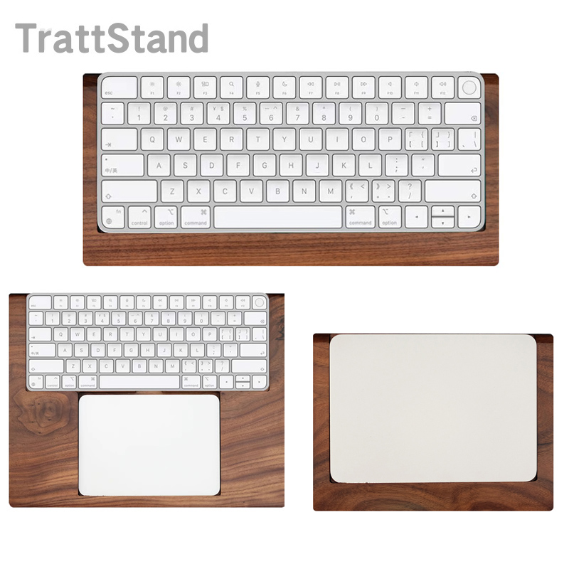 Keyboard Tray Under Desk - 애플 매직 키보드용 2 in 1
