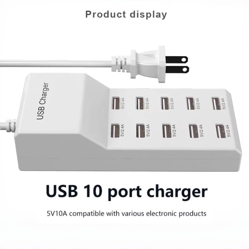 Home Office In Uk - 10포트 USB 허브 고속 충전기 휴대용