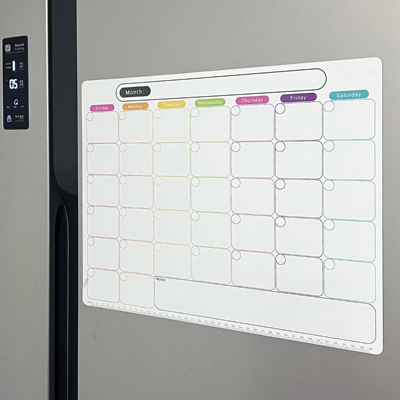 Magnetic Calendar Board - 핫세일 자석 냉장고 드라이 이레이저 캘린더