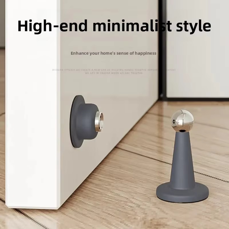무소음 충돌 방지 자석 도어 스토퍼 실리콘 바닥 흡착식 - Home Office Interior Design 리뷰 및 가격
