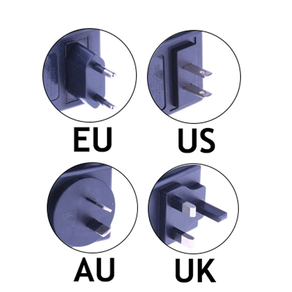 EU AU UK US 플러그 유형 12V 1A 5.5m - Home Office Uk 리뷰 및 가격