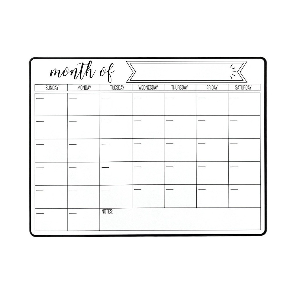 새로운 자석 화이트보드 캘린더 쉽게 청소 가능한 재사용 - Magnetic Calendar Board 리뷰 및 가격