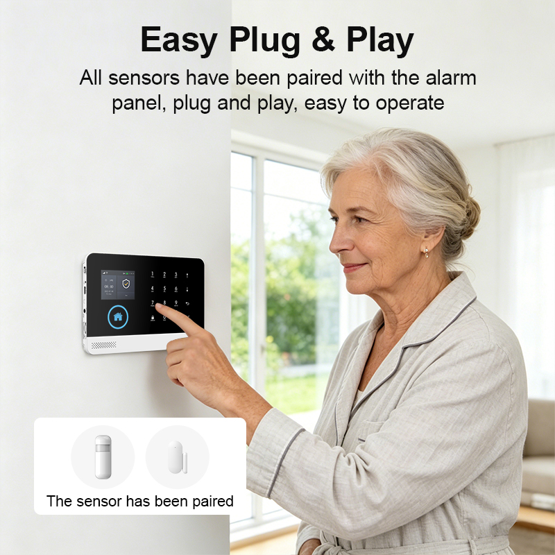 PGST WIFI GSM 스마트 홈 보안 경보 시스템은 - Home Office Google 리뷰 및 가격