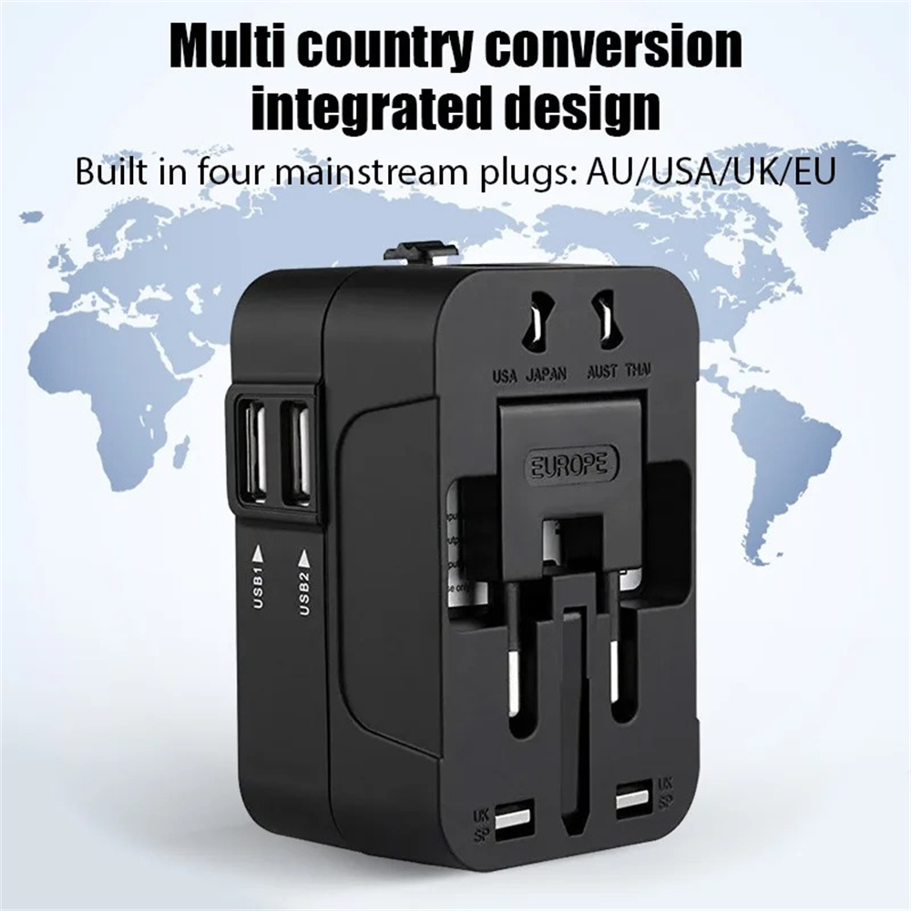 올인원 유니버설 국제 플러그 어댑터 2 USB 포트 1 - Home Office Uk 리뷰 및 가격