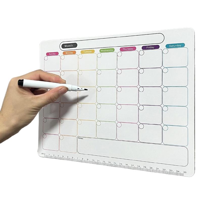 핫세일 자석 냉장고 드라이 이레이저 캘린더 월간 플래너 - Magnetic Calendar Board 리뷰 및 가격