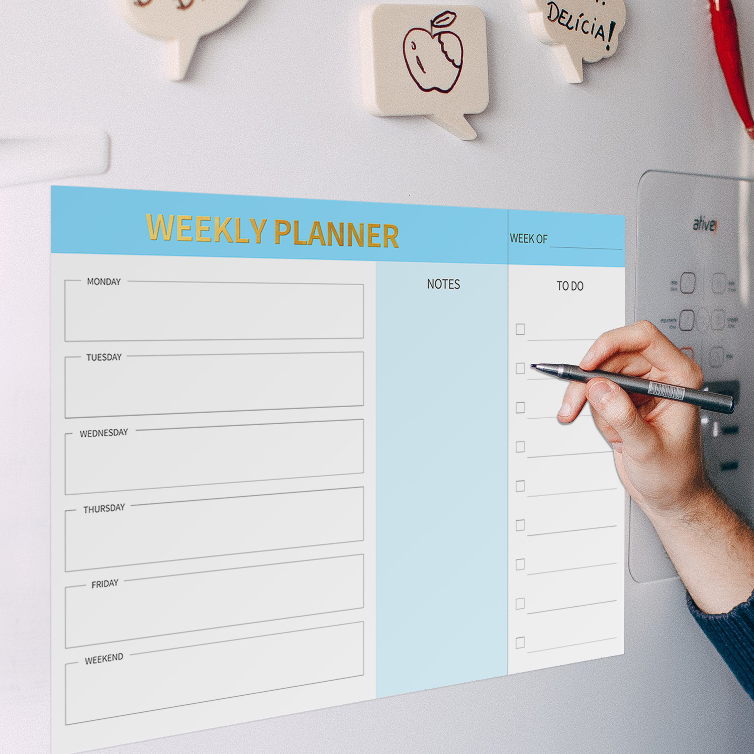 자석식 주간 플래너 냉장고 화이트보드 40×30cm 건 - Magnetic Calendar Board 리뷰 및 가격