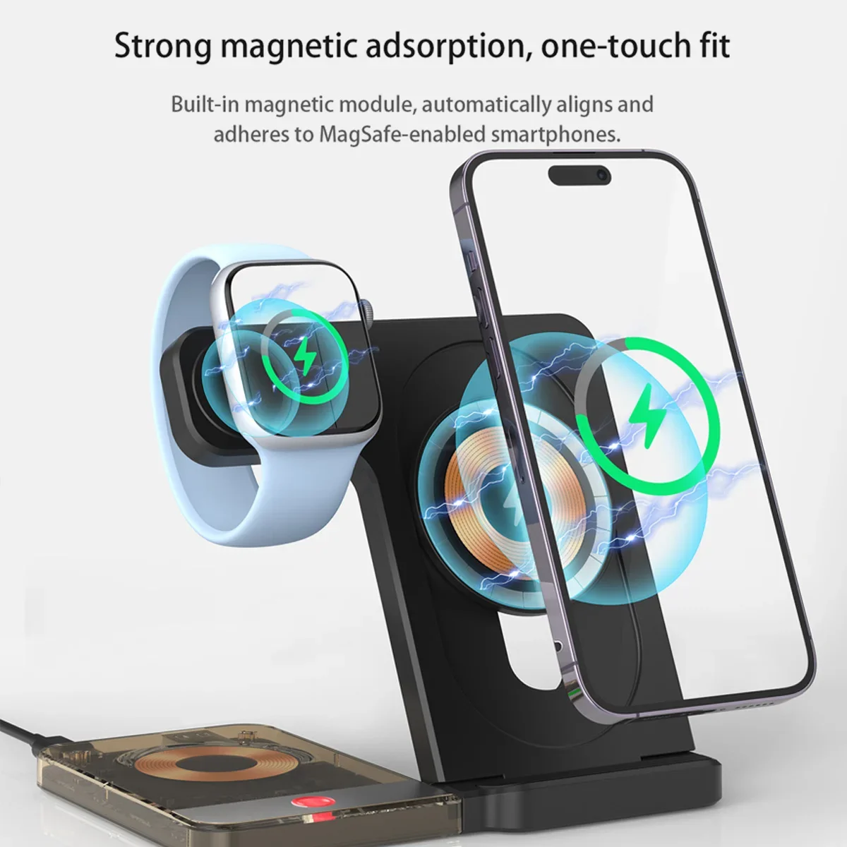 15W MagSafe 호환 무선 충전 스탠드 - 아이폰 - Home Office Pro 리뷰 및 가격